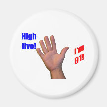 91 High Five! Refrigerator Magnets