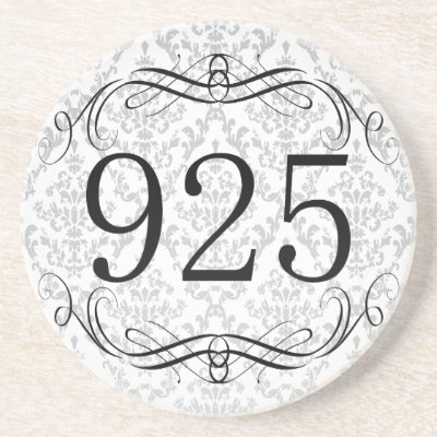 925 Area Code Drink Coasters by AreaCodes