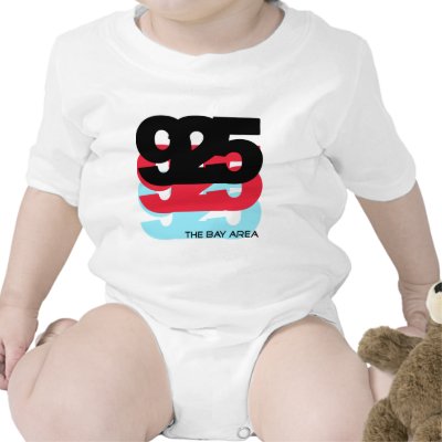 925 Area Code T-shirt by crum6178. Show Alameda, Contra Costa, 