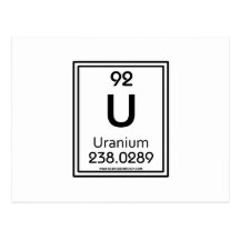 92 Uranium Post Cards