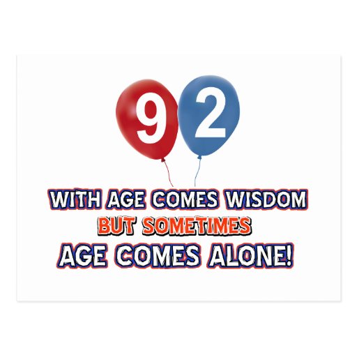 92-year-old-wisdom-birthday-designs-postcard-zazzle