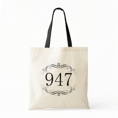 947 Area Code Bags by AreaCodes