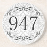 947 Area Code Drink Coasters