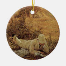 94 Degrees in the Shade, Sir Lawrence Alma Tadema Christmas Ornaments