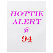 94 Hottie Alert flyers by oddballbirthdays6 94 Hottie Alert flyers