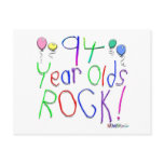94 Year Olds Rock ! Post Cards