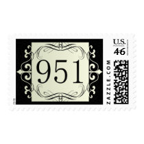951 Area Code Stamps