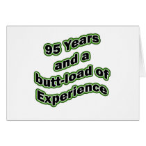 95 butt-load greeting card