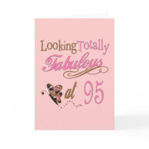 95th Birthday Greeting Card