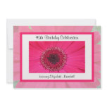 95th Birthday Party Invitation -- Gerbera Daisy