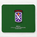 95th Civil Affairs Brigade - Airborne flash Mouse Pads