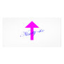 96 Arrow Photo Card Template