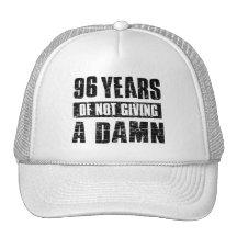 96 years mesh hat