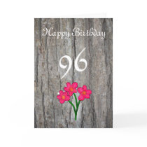96th Birthday Cards