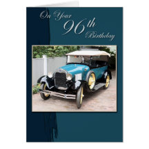 96th Birthday Cards
