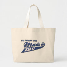96th year old birthday designs tote bags