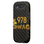 978 Area Code Swag Galaxy SIII Covers