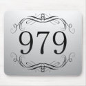 979 Area Code Mousepads