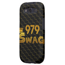 979 Area Code Swag Galaxy SIII Case