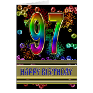 97th Birthday Cards 