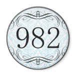 982 Area Code Refrigerator Magnet