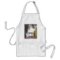 987tyu, OPEN THE DOOR aprons by sulelay 987tyu, OPEN THE DOOR aprons