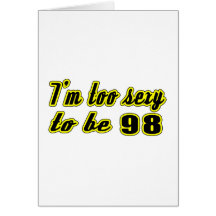 98 birthday designs card