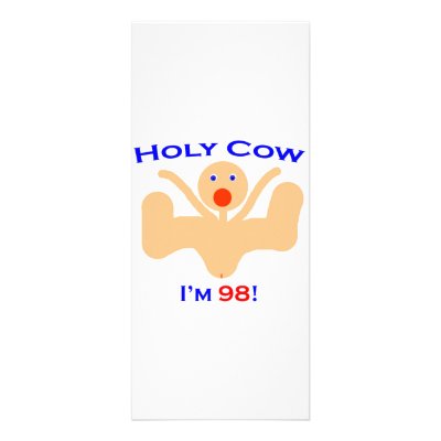 98 Holy Cow! Customized Rack Card by oddballbirthdays7