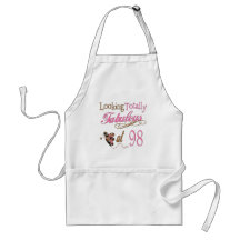 98th birthday apron
