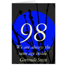 98th Birthday Cards