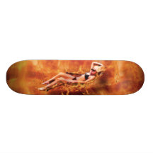 9900 °F CUSTOM SKATE BOARD
