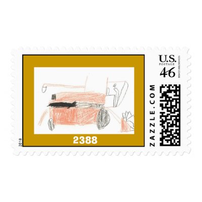 99185 Red Tractor Postage