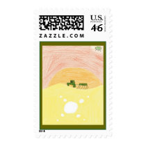 99185 Wheat field postage