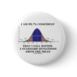 99.7% Confident Within 3 Standard Deviations Mean Pin