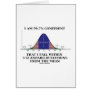 99.7% Confident Within 3 Standard Deviations Mean Greeting Card