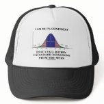99.7% Confident Within 3 Standard Deviations Mean Mesh Hats