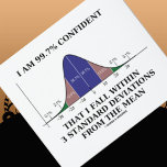 99.7% Confident Within 3 Standard Deviations Mean Mouse Pads