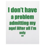 99 Admit my age letterhead