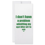 99 Admit my age rack cards