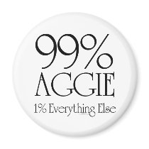 99% Aggie magnets by cyndisstuff 99% Aggie magnets