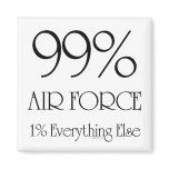 99% Air Force Magnet