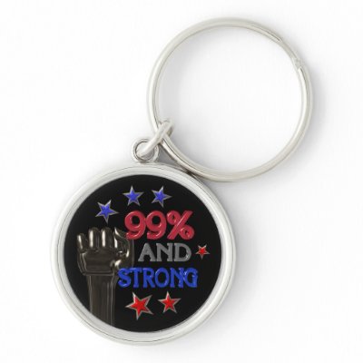 99% and Strong protest on 30 items Key Chains by ValxartofAmerica