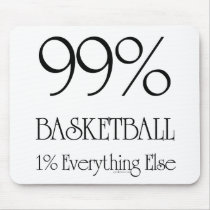 99% Basketball mousepads
