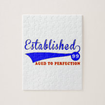 99 Birthday Aged To Perfection Puzzles