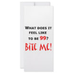 99 Bite Me! rack cards