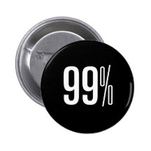 99% Black Button