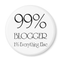 99% Blogger Refrigerator Magnet
