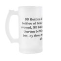 99 Bottles of beer on the wall, 99 bottles of b... mugs