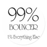 99% Bouncer Sticker