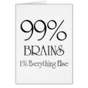 99% Brains cards